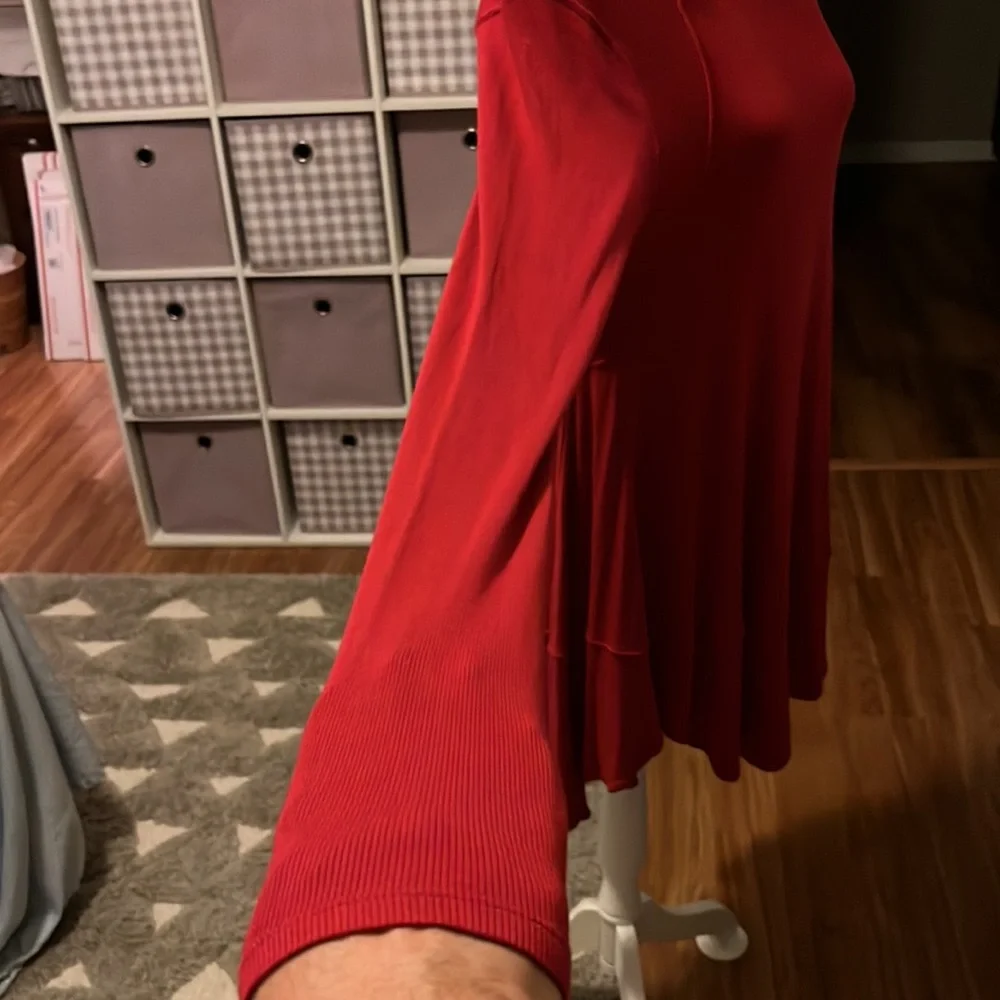 Free People Red Sweater